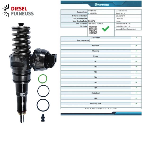 Calimoda Diesel Injector for Audi, Skoda, VW 1.9 TDI – Bosch 0414720223 038130073BF - Image 4