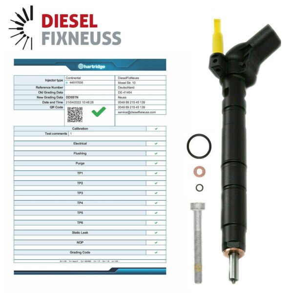 Calimoda Diesel Injector for Mercedes A, C, E Class & Sprinter – 0445117035 A6510702987 - Image 4