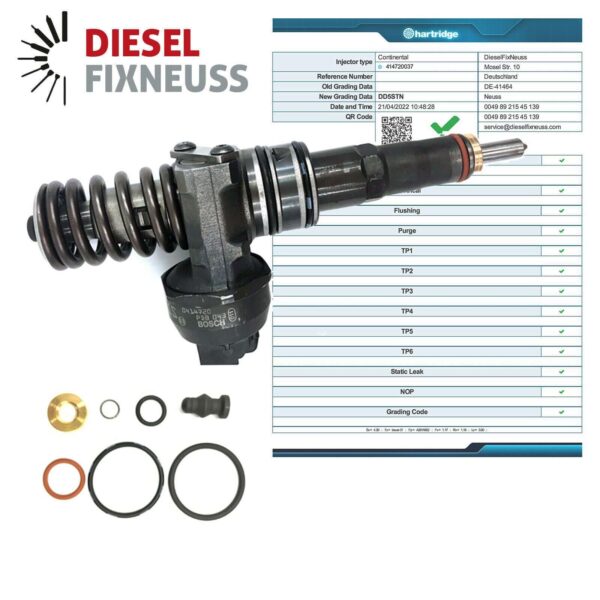 Calimoda Diesel Injector for Audi, Seat, Skoda, VW 1.9 TDI – Bosch 038130073AJ 0414720037 - Image 3